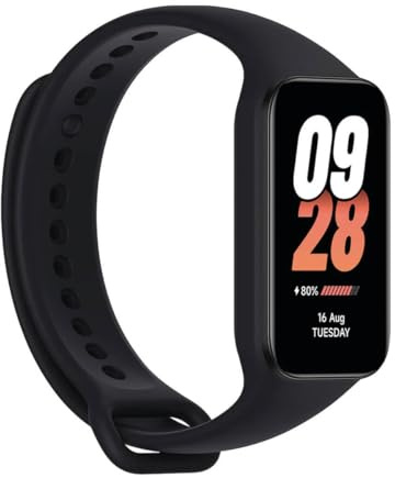 Mi Smart Band 8 Active, Monitoraggio della Frequenza Cardiaca, Monitoraggio del Sonno, 50+ Modalità Sportive, Fino a 14 Giorni di Autonomia, Nero