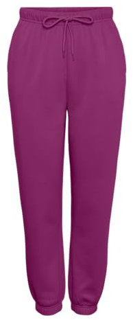 PIECES Pcchilli HW Noos BC-Pantalones de chándal, Fucsia, S para Mujer
