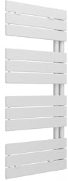 Radiateur à eau Dahlia (1130 mm x 500 mm, Blanc)