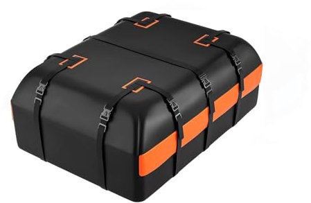 Dachbox Auto für VW Touran 2006-2015-pr, 500D Wasserdicht Dachtasche Faltbare Auto Dachkoffer mit Antirutschmatte Aufbewahrungsbox für Reisen