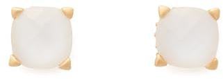 Kate Spade New York Little Luxuries 6mm square studs, Mother Of Pearl/Gold