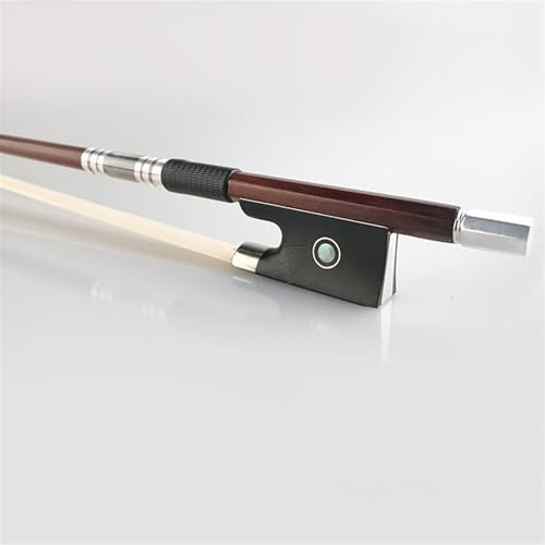 Geigenbogen volle Größe 4/4-1/8 Violinbogen Brasilianischer Holzbogen Achteckiger Bogen Aus Natürlichem Schachtelhalm Geeignet Für Anfänger Und Geiger(B,1/4)