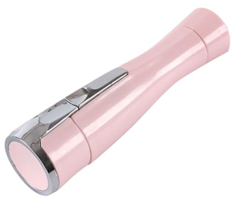 Elektrischer Haarentferner für Frauen, Rosa, Edelstahl Abs, 1 Satz | Schmerzfreie Rasur, und Leicht zu Reinigen, für Körperhaar an Achseln und Intimbereich