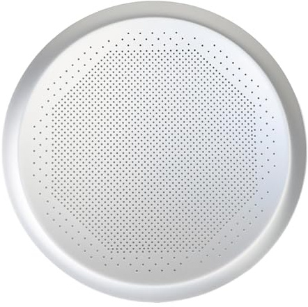 FHGSPQWM Teglia rotonda per pizza in alluminio per una distribuzione uniforme del calore che garantisce una cottura perfetta delle croste ogni volta che la pizza domestica