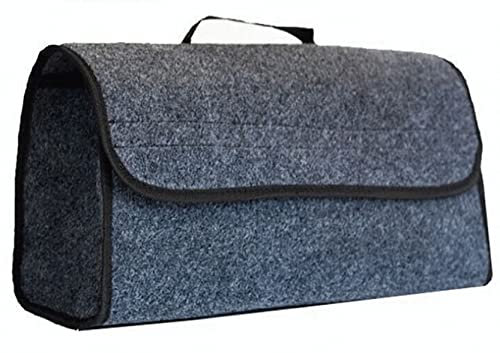 Anawakia Kofferraum-Organizer Kofferraumtasche aus Filz Klappbox Kofferraumbox Faltbox Organizer Autobox Tasche Auto Kofferraum Zubehö
