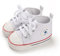 SIFANGPING Zapatos de Primeros Pasos Niños Zapatos de Lona Transpirables y Antideslizantes Ligeros para Bebé 17 EU Blanco Rojo