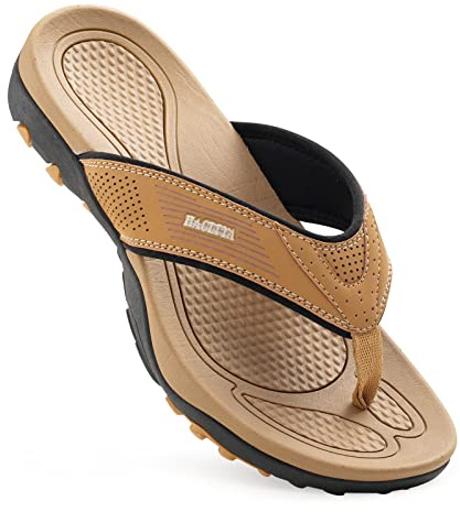 HAOLIRA Chanclas de Hombre para la Playa Piscina Sandalias Soporte Arco Verano Antideslizante Interior Exterior Zapatos