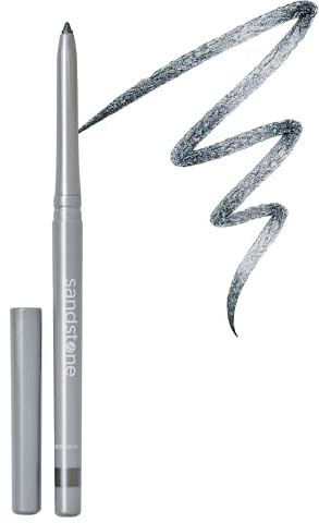 Sandstone Scandinavia allergivänlig vattenfast eyeliner (Grå) | Metallisk, kladdsäker och för känsliga ögon