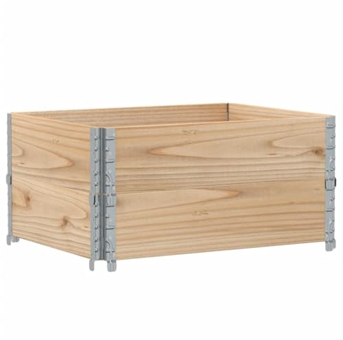 vidaXL Odlingslåda 80x60 cm massivt furuträ, hög odlingslåda, odlingskruka, blomkrukor, höga odlingslådor, odlingskrukor, blomkruka, utomhuskruka