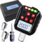 Drehmomentschlüssel Digital für Drehmomentschlüssel und Ratschen, Drehmomentvervielfältiger 1/4 und 3/8 Zoll (10-200Nm), Digitaler Drehmomentschlüssel ±1% Genauigkeit, Digitaler Torque mit LCD-Anzeige