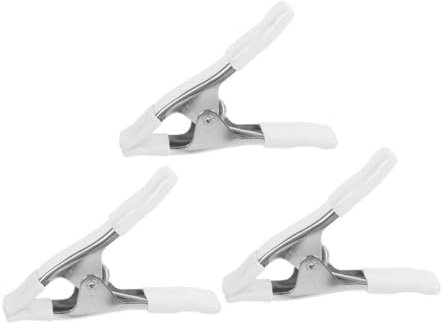 3 Pack Heavy Duty 4 Inch Spring Clamps for Woodworking