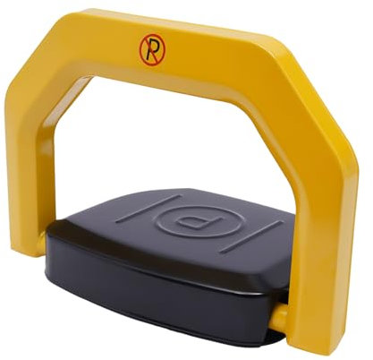 Parkeringsspärr med fjärrkontroll, elektrisk parkeringsspärr, poller, parkeringsplats, avstängning, fjärrstyrt parkeringslås med automatisk larmfunktion, 180° antikollisionsfunktion