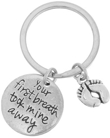 Yardwe Baby -fuß -ornament Schlüsselbund Dekoration Baby Fuß Anhänger Schlüsselbund Fuß Anhänger Fuß Keyring Fuß Dekoration