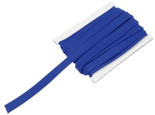 sourcing map Piping Cord Trim 6 Yards 1/2 Inch Piping Tape for Sewing DIY Crafting Fabric Edge Trim Blue