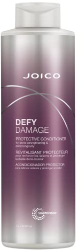 Joico Defy Damage Protective Conditioner | For Color-Treated Hair | Strengthen Bonds & Preserve Hair Color | With Moringa Seed Oil & Arginine | 33.8 Fl Oz