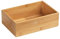 WENKO Depósito de bambú Terra L - repisa para el baño Capacidad: 1.8 l, Bambú, 22 x 7 x 15 cm, natural
