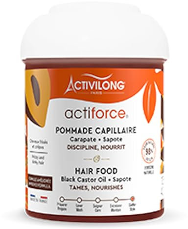 Activilong Actiforce Hair Food Pomada capilar Carapate Sapote 125 ml