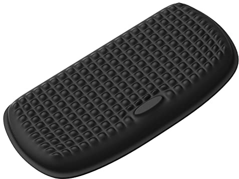 MEKASS Ellenbogenstützen-Pads für den Schreibtisch, Premium-Memory-Schaum, Ellenbogen-Armlehnen-Pads mit rutschfester Silikonbasis, Arm- und Handgelenkschmerzen für Computer, Büro (1 Stück)