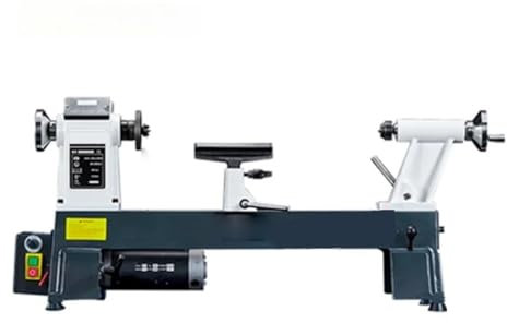 220V Kleine Holzbearbeitungsdrehmaschine Haushaltsholzdrehspinnmaschine Drehmaschine(WL330 550W)