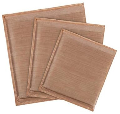 PRETYZOOM Almohada Resistente al Calor de Teflón para Prensa Térmica 3 Piezas (12x15, 10x10, 5x5 Pulgadas) para Proyectos de Planchado y Transferencia Térmica DIY