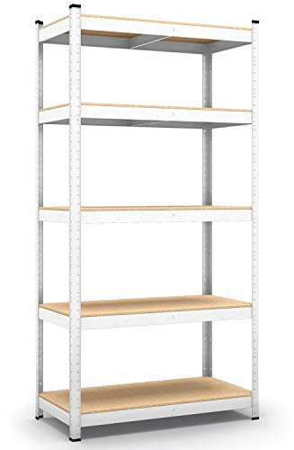 Panorama24 Lagerregal verzinkt belastbar bis 875kg - Maße: 200 x 120 x 60 cm, Regal Kellerregal Steckregal Werkstattregal Schwerlastregal