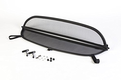 Déflecteur de vent pliable - Noir pour Mercedes SL R230 2001-2011 | Filet Anti-Remous Coupe | Déflecteur d'air
