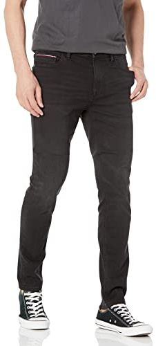 Tommy Hilfiger Men's Slim Fit Jeans Black Wash