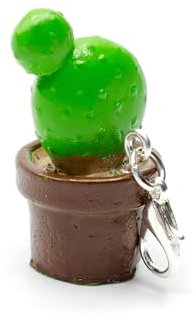 Miniblings Cactus Charm Fermeture Éclair Pendentif Plante Plante en Pot Boule Cactus 1