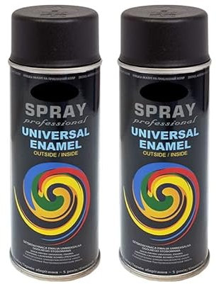 VE-INDUSTRIES 2x LACKSPRAYS CC nach RAL 400ml RAL 9011 Graphitschwarz matt