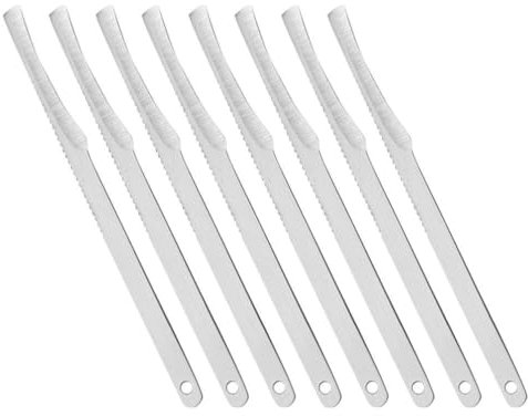 Beaupretty 8piezas Raspadores De Acero Inoxidable Para Pies Herramientas Portátiles Para Eliminar Piel Muerta y Cuidado De Talones Agrietados