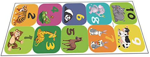 MAGICLULU 3 Blätter Hopse-gitter-aufkleber Track-aufkleber Spielaufkleber Für Den Haushalt Hopse-puzzlematte Abfalleimer Unter Der Spüle Wandtattoo Pvc Kind Entfernbar Boden Aufkleber
