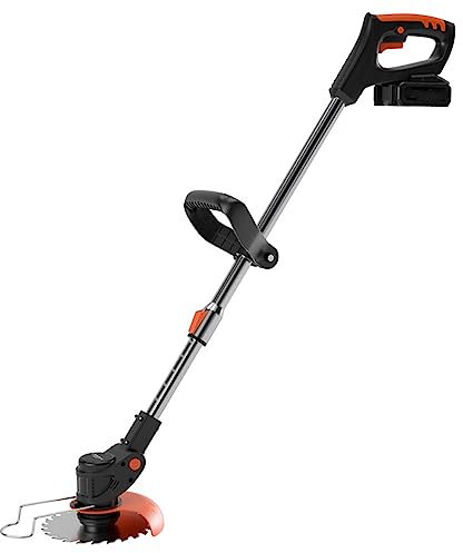 BDCXUX Tosaerba Elettrico, Tosaerba Elettrico, Piccolo Diserbatore Domestico, Tosaerba Elettrico Manuale, Tagliaerba da Giardino, Ricarica, Adatto per Giardini, Ville