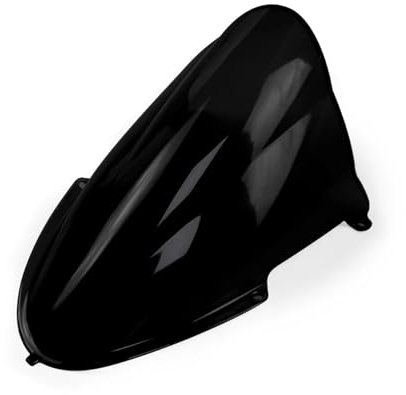 Für Aprilia RS660 RS 660 2021 2022 2023 2024 Motorrad Windschutzscheibe Erhöhte Wettbewerbs Modell Geeignet Motorrad Frontscheibe Windschild(Black)
