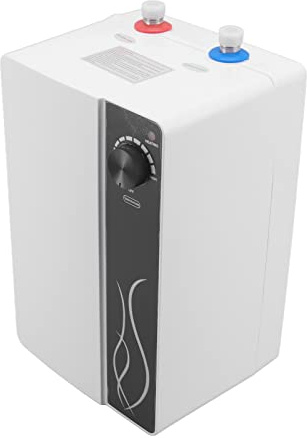 Generic Mini Calentador de Agua Eléctrico, Temperatura Constante Automática 1500W Calentador de Agua Caliente Eleccico de Cocina Calentamiento RÁPIDO IPX4 PARA USO DOMÍSTICO