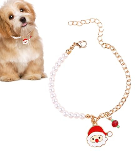 Cat Necklace Collar, Adjustable Costume Accessories, Kitten Collar, for Puppies Daily Wear Party Birthday Photography Christmas Decoration
