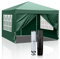 Bonnlo Tonnelle de Jardin Pliante 3x3 imperméable/Tente de Réception Pop-up Inclus Sac de Transport/Auvent,Barnum Pliant Exterieur pour Camping et Événements (Vert)