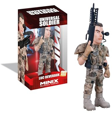 MINIX – Movies #155 – Universal Soldier – Luc Deveraux – Samlarfigur 12 cm