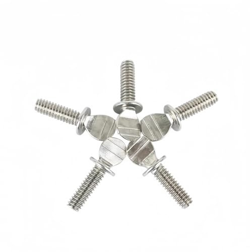 Thumb Screws Wing Screws Bolts,Wing Bolt,Carbon Steel Thumb Screw,Galvanized Racket Screw (3/8-16 * 1,4)