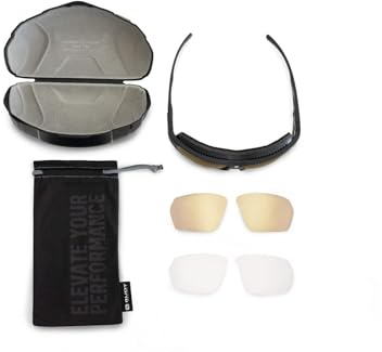 Rudy Project Agent Q Hi Altitude Sportbrille - Black Mat/Multilaser Gold