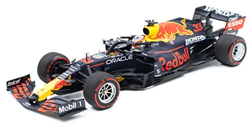 Minichamps 113211433 kompatibel mit Max Verstappen Red Bull Racing Honda RB16B Formel 1 Sieger Niederlande GP 2021 Limitierte Edition 1:18