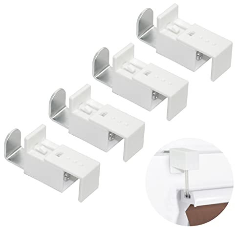 Plissee-KlemmträGer Plissee Ersatzteile Set ZubehöR Fur Wabenplissees, Ohne Bohren Verstellbar Plissee Ersatzteile Set Verstellbereich 5mm - 22mm (KlemmträGer Plissee Ersatzteile Set 2)