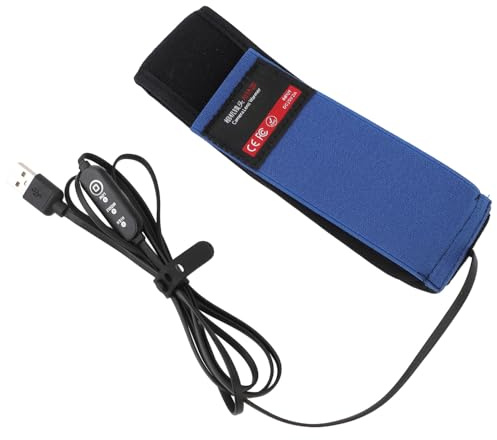 Akozon Chauffe-Objectif, Anti-buée 3 Températures Réglables USB Crochet et Boucle Chauffage D'objectif Protection de sécurité pour Télescopes D'appareil Photo (545mm)