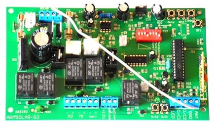 TIEOAXFT Carte mère de Carte électronique 12V for Moteur d'ouverture de Portail battant Automatique à Double battant 12VDC(Kit 2)