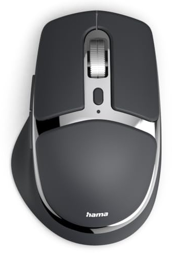 Hama Mouse Multi-dispositivo SS WM-800, Radio/Bluetooth®, ricaricabile, Nr
