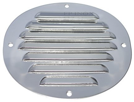 FP INOX Rejilla Ventilación Ovalada (Acero Inoxidable 127 x 116 mm