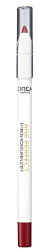 L'Oréal Paris Age Perfect Lippen-Konturenstift in Nr. 394 flaming carmin, Lipliner in kräftigem rot, 1.2 g, 1 Stück