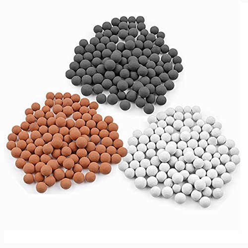 Perles minérales de rechange Anion pour pomme de douche filtrante 3 types Diameter 7-8mm claire