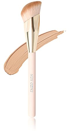 ENZO KEN Abgewinkelt Foundation Pinsel, Creme Kontur Pinsel, Blusher Make-up Pinsel Dichter für Concealer, Flüssige Foundation, Puderkontur, Puderblusher, Bronzer, Nasse Kosmeti, Nasenkontur.11L01