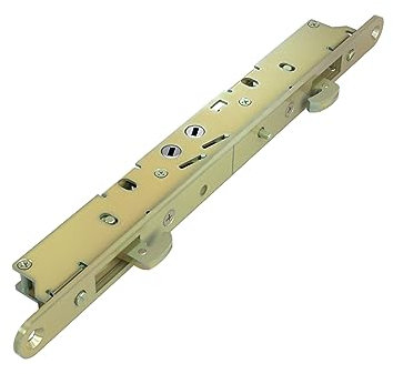 AmesburyTruth DL-452 Mehrpunkt-Einsteckschloss mit Frontplatte, 27,9 cm, für Schiebetür für Terrassenglas-Tür