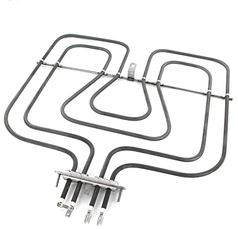 DL-pro Parrilla de calor superior 800 W/1650 W 230 V para AEG Electrolux 357057803/3 3570578033 Elemento calefactor de horno para horno estufa